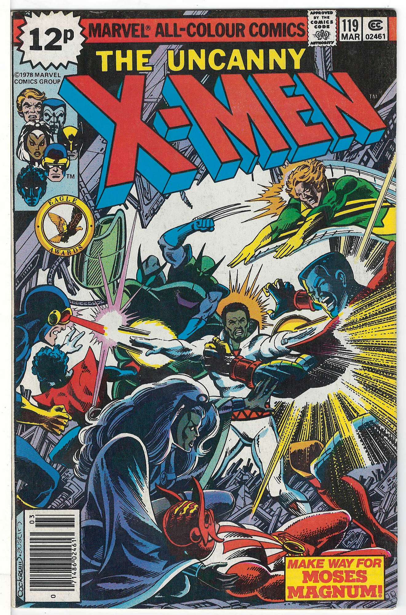 ACTUAL SCAN OF COMIC!<br> Cover of Uncanny X-Men (Vol 1) #119. One of 250,000 Vintage American Comics on sale from Krypton!