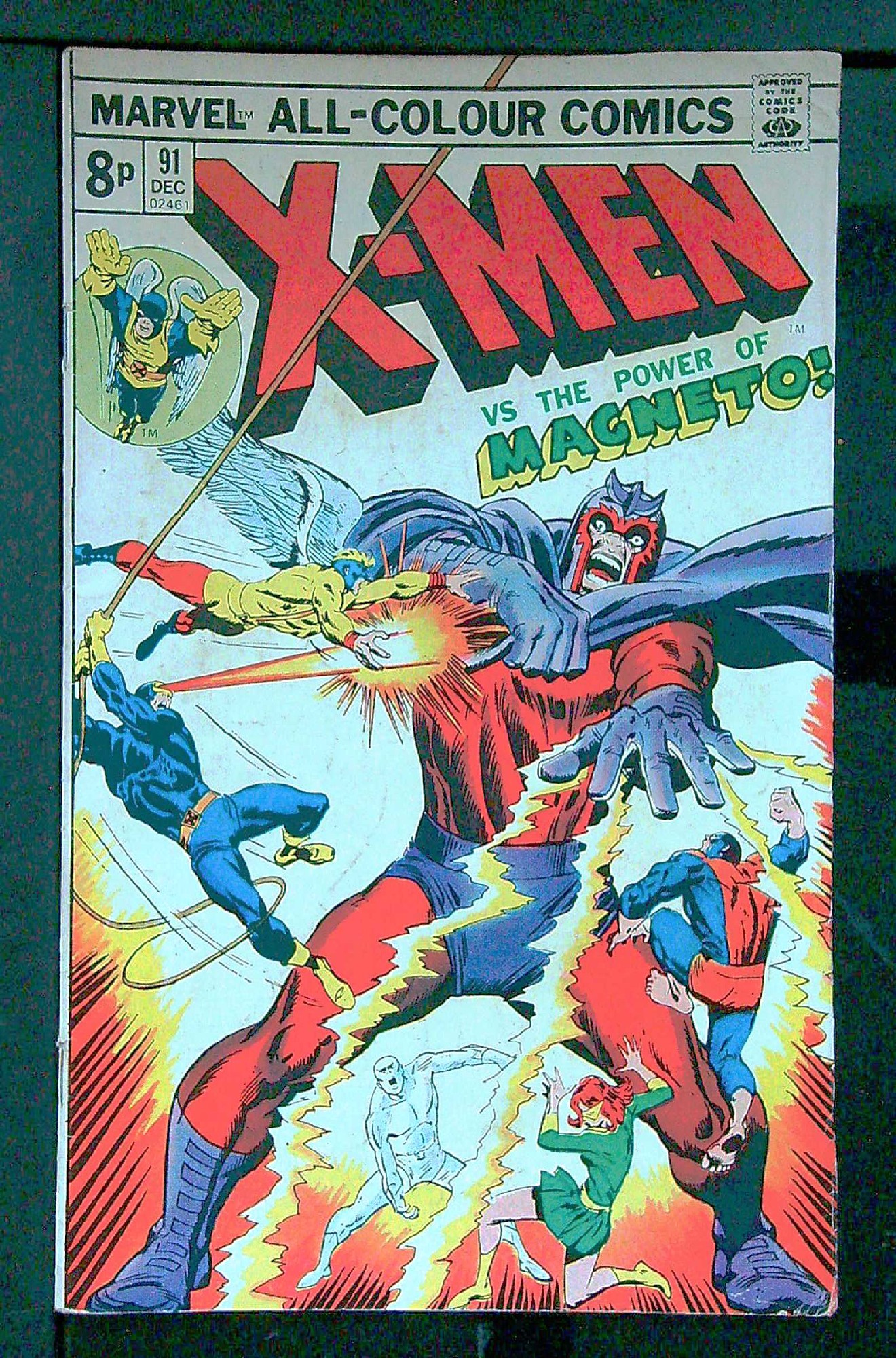 ACTUAL SCAN OF COMIC!<br> Cover of Uncanny X-Men (Vol 1) #91. One of 250,000 Vintage American Comics on sale from Krypton!