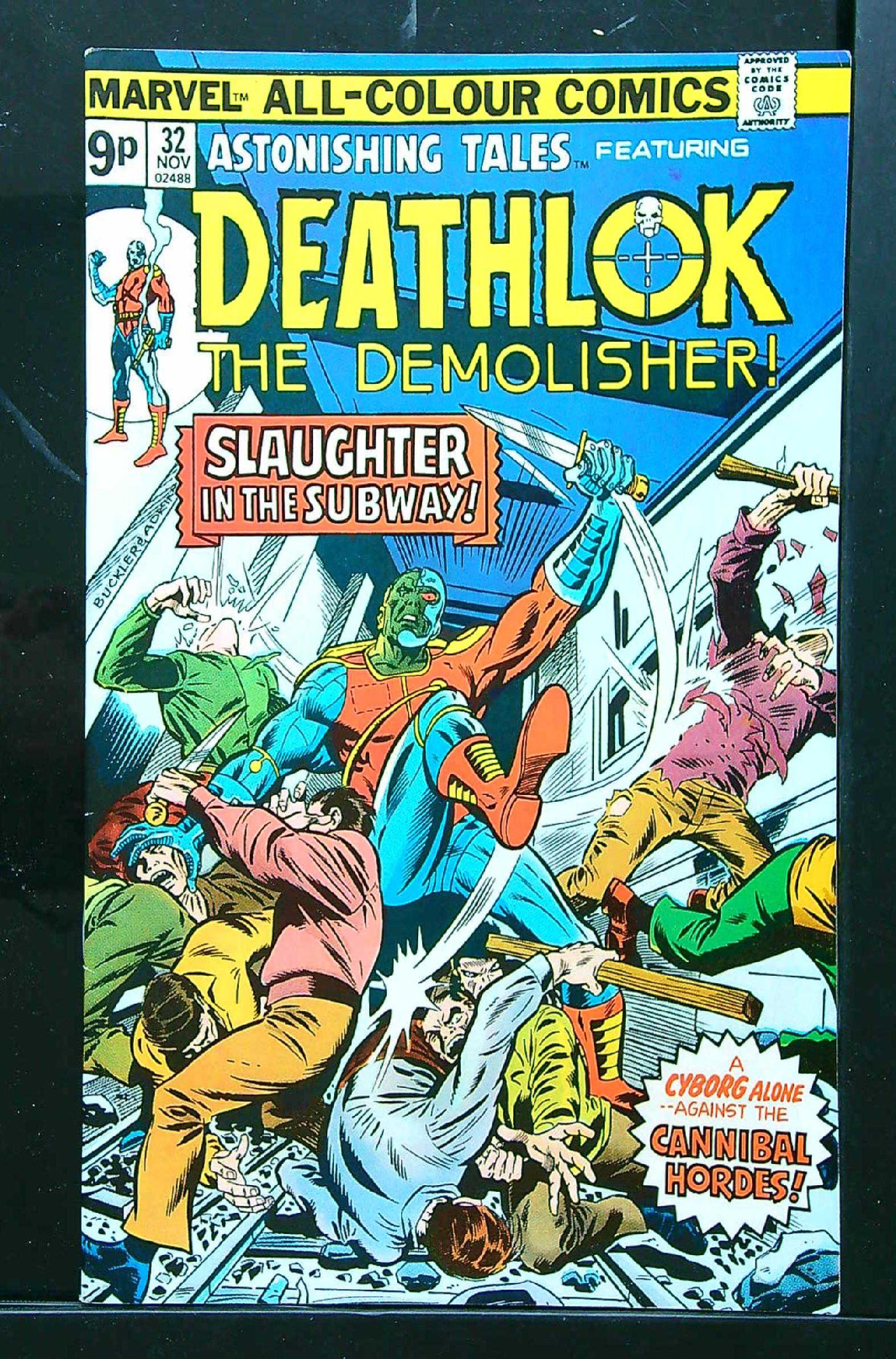 ACTUAL SCAN OF COMIC!<br> Cover of Astonishing Tales (Vol 1) #32. One of 250,000 Vintage American Comics on sale from Krypton!
