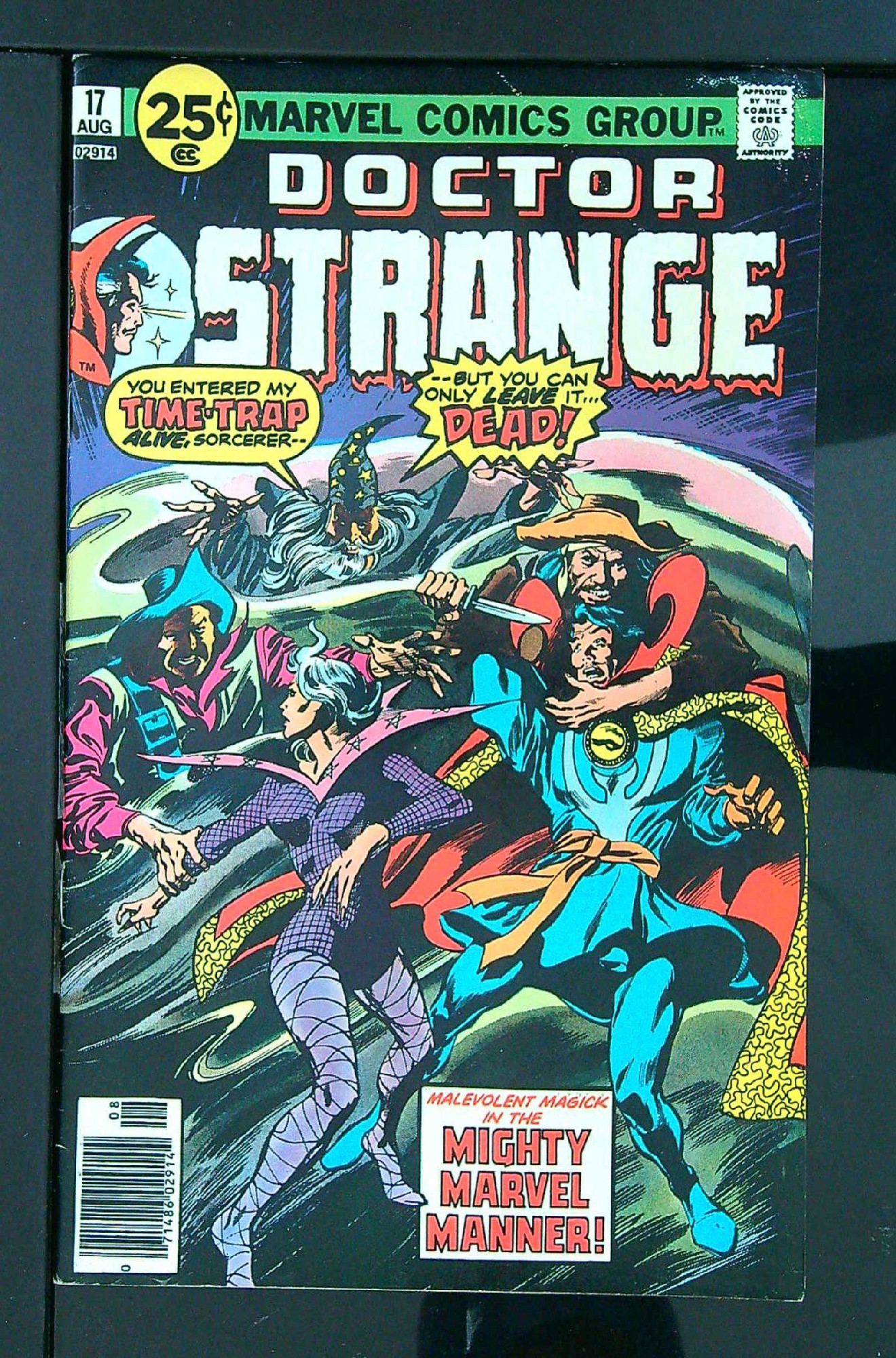 ACTUAL SCAN OF COMIC!<br> Cover of Doctor Strange (Vol 2) #17. One of 250,000 Vintage American Comics on sale from Krypton!