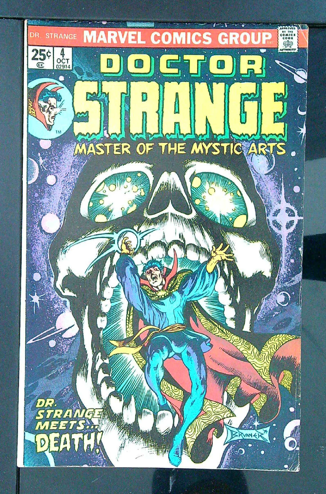ACTUAL SCAN OF COMIC!<br> Cover of Doctor Strange (Vol 2) #4. One of 250,000 Vintage American Comics on sale from Krypton!