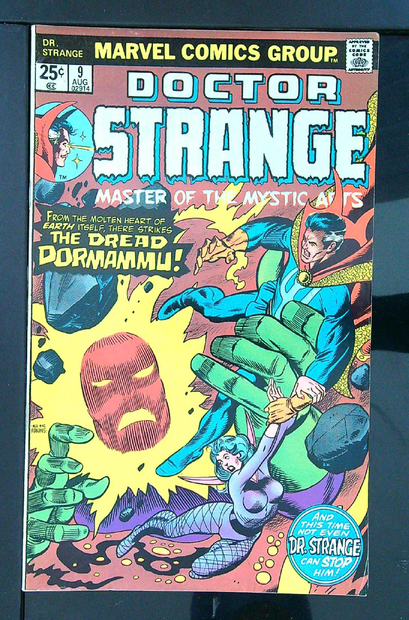 ACTUAL SCAN OF COMIC!<br> Cover of Doctor Strange (Vol 2) #9. One of 250,000 Vintage American Comics on sale from Krypton!
